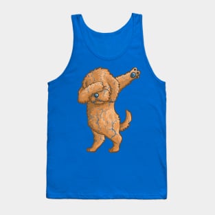 CUTE DABBING DOG Tank Top